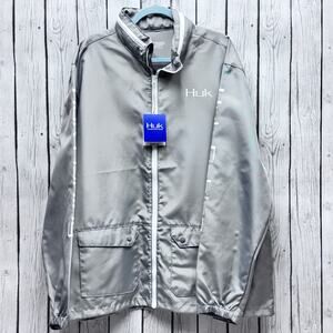 NWT Men’s Huk Performance Breaker Fishing Jacket Size X-Large